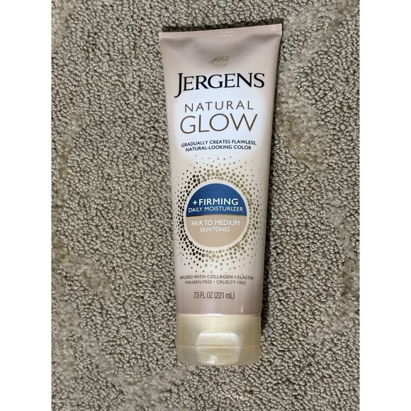Jergens Natural Glow +Firming Body Lotion 7.5oz – Fair/Medium Sunless Tanner - Picture 1 of 4